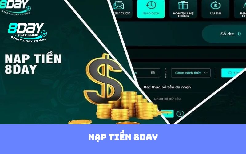 nạp tiền 8DAY