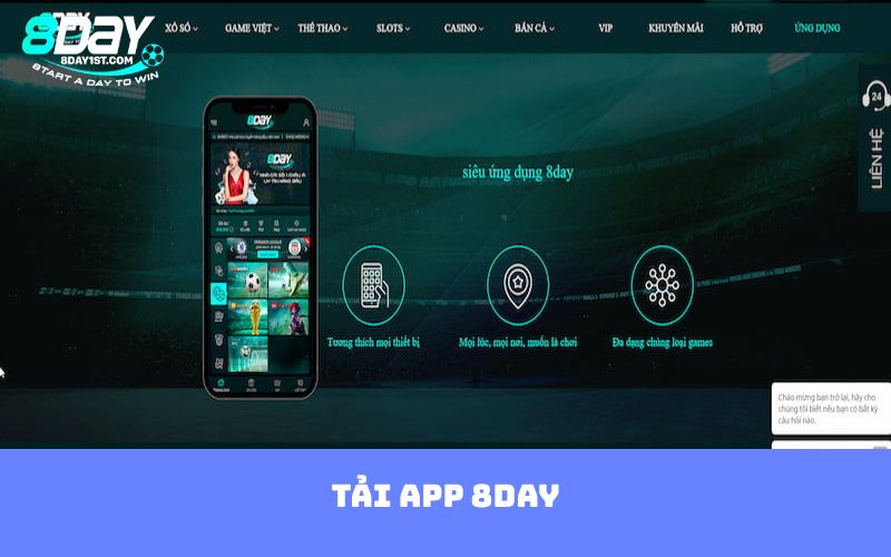 tải app 8DAY